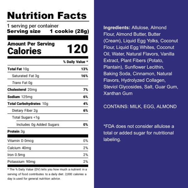 Churro Cookies (24 cookies)