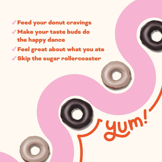 Low Carb Donut | Chocolate | Keto, Gluten-Free, Diabetic Friendly - Good Journey Donuts