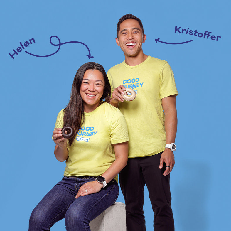 Good Journey creators Helen and Kristoffer